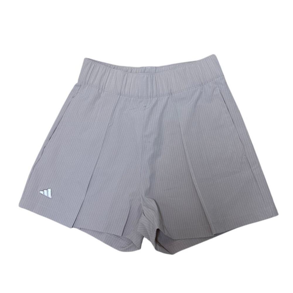 Adidas Go-To Pleated Golf Shorts XS Wonder Taupe Pleated NWT JC9233 - Picture 2 of 14